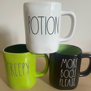 Rae Dunn Halloween mug bundle